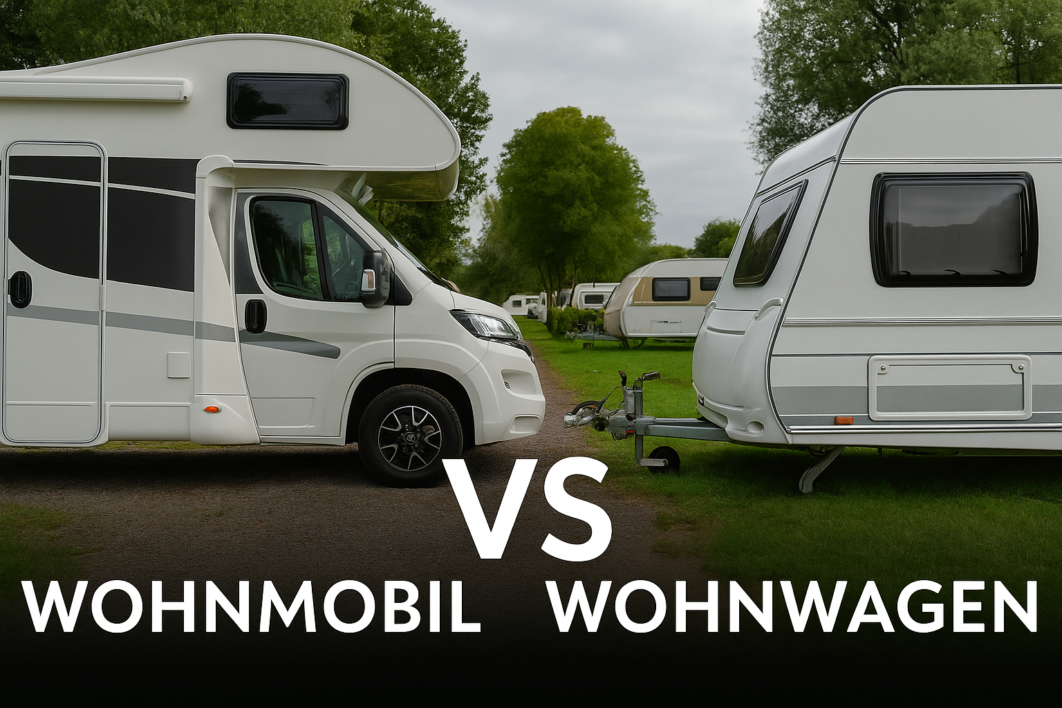 🚐 Warum Wohnmobile besser als Wohnwagen sind